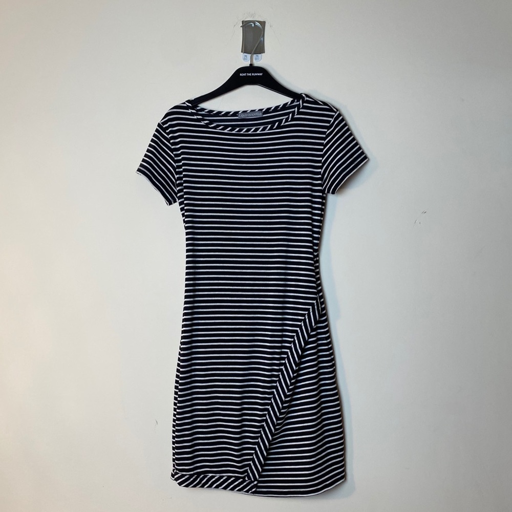 Loveappella Horizontal Stripped Dress